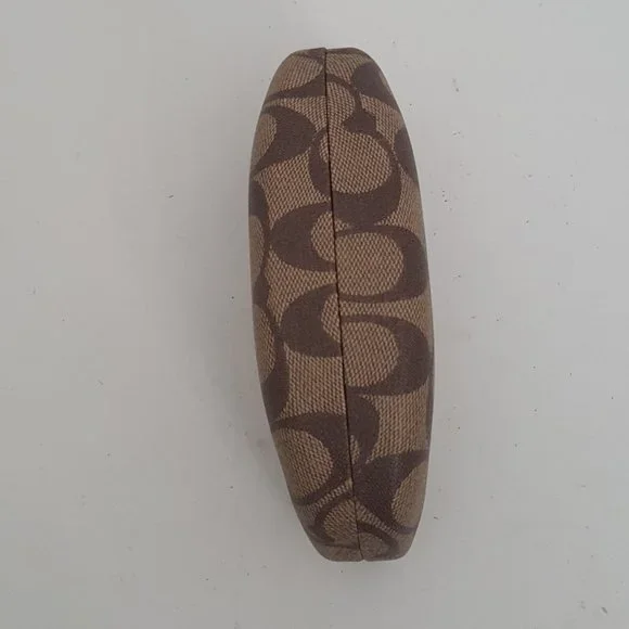 COPY - Coach Signature Clam Shell Sunglasses Glasses Hard Case Holder - Picture 4 of 6